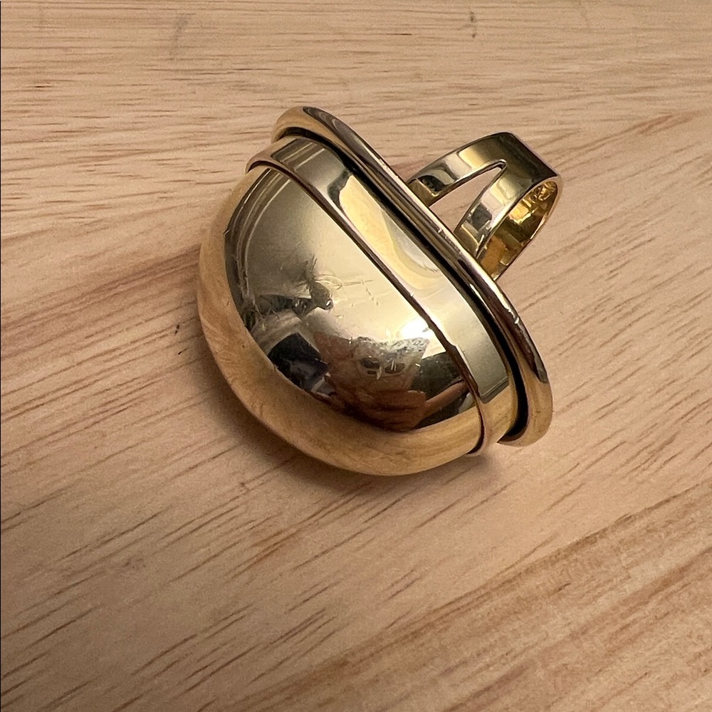 “Cherry” Statement Cocktail Ring SAINT LAURENT